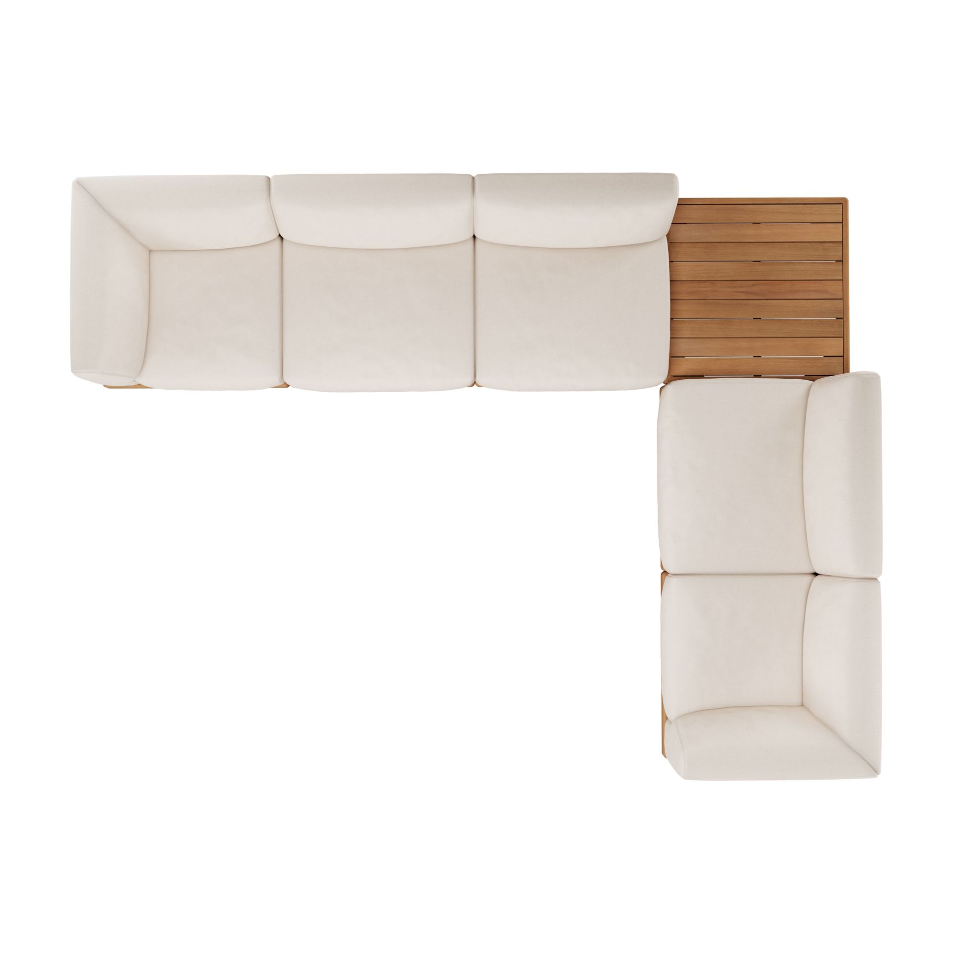 Monocle outdoor coffee table Ethnicraft
