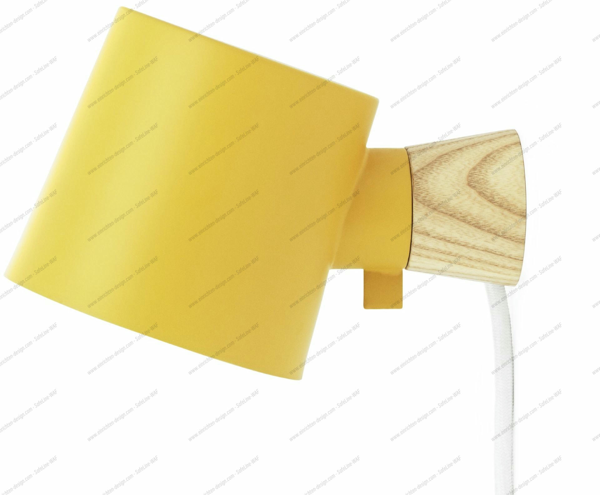 Rise Wall Lamp Wandleuchte Normann Copenhagen-gelb