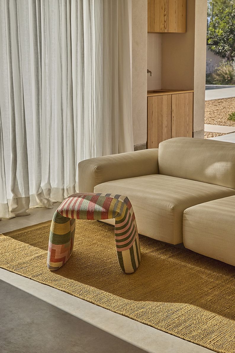 Folded Pattern Bench Bench Nanimarquina 