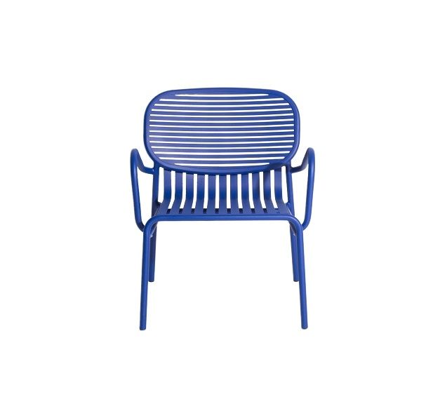 Week-End Garden Armchair Petite Friture Blue
