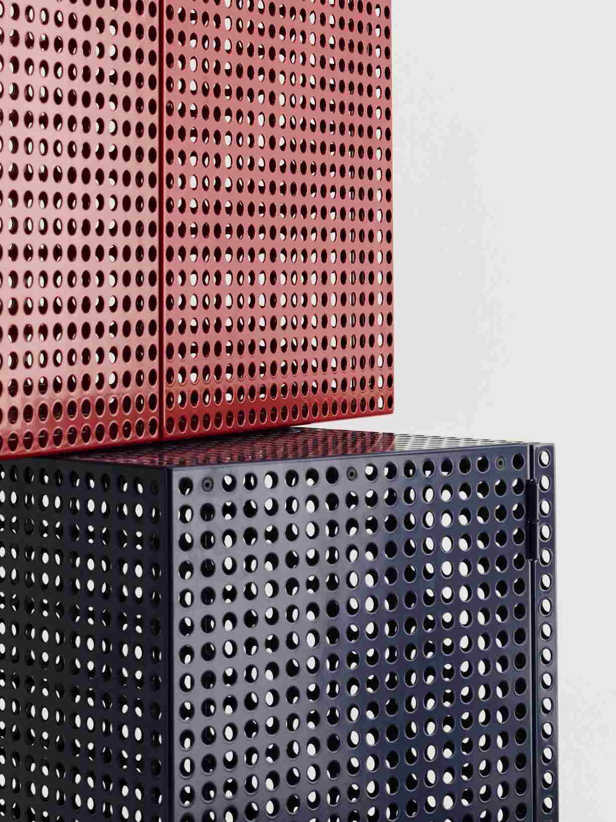 Perforated Cabinet Floor Small Sideboard Hay 
