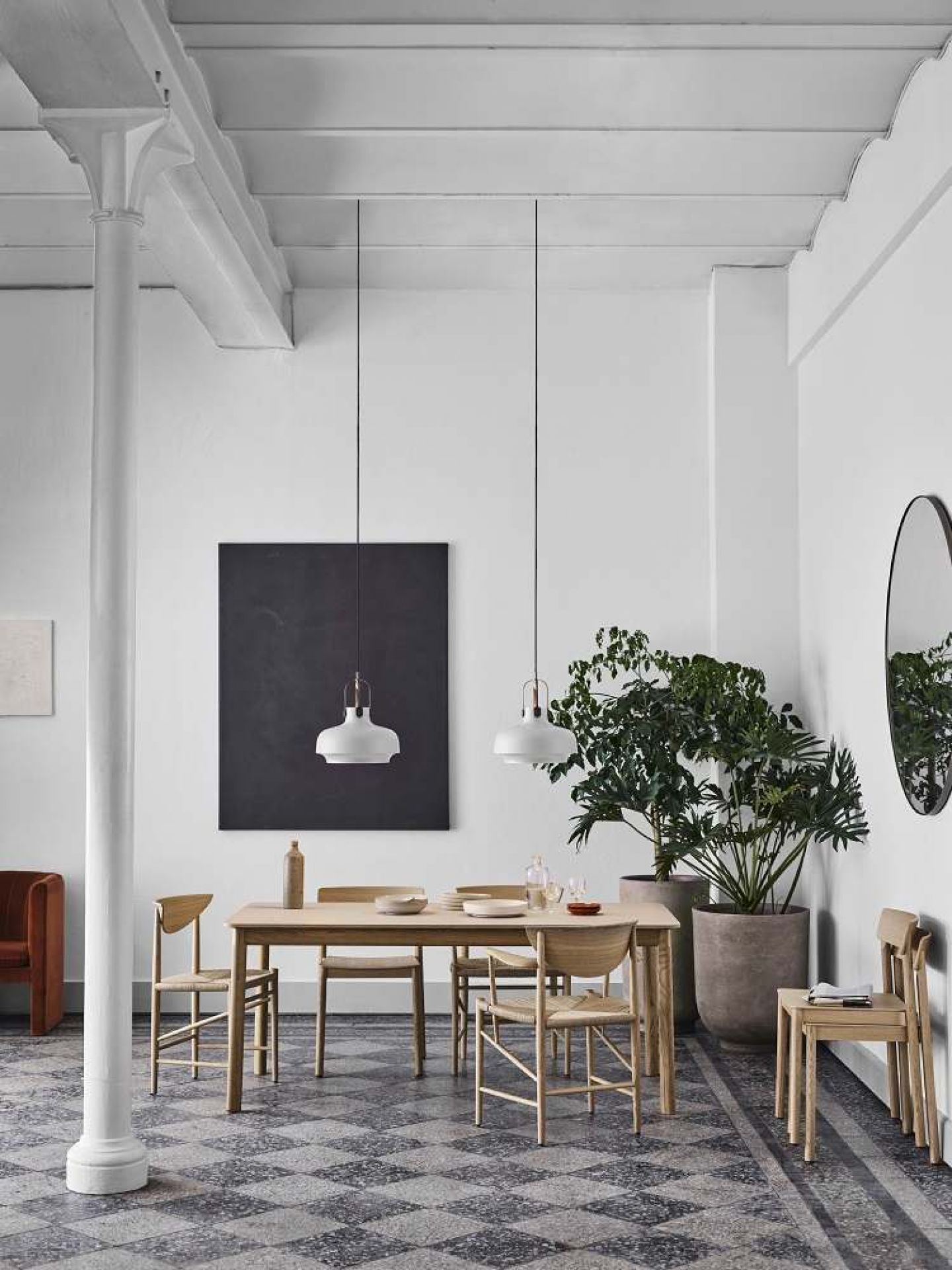 Drawn HM3 Chair without Armrests AndTradition