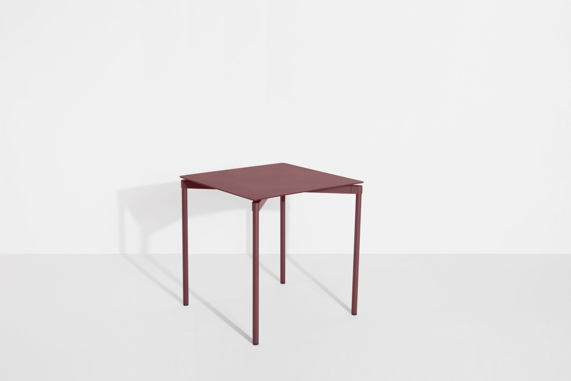 Fromme Dining Table Square Dining Table Petite Friture Brown red Fromme Dining Table Square Dining Table Petite Friture Brown red