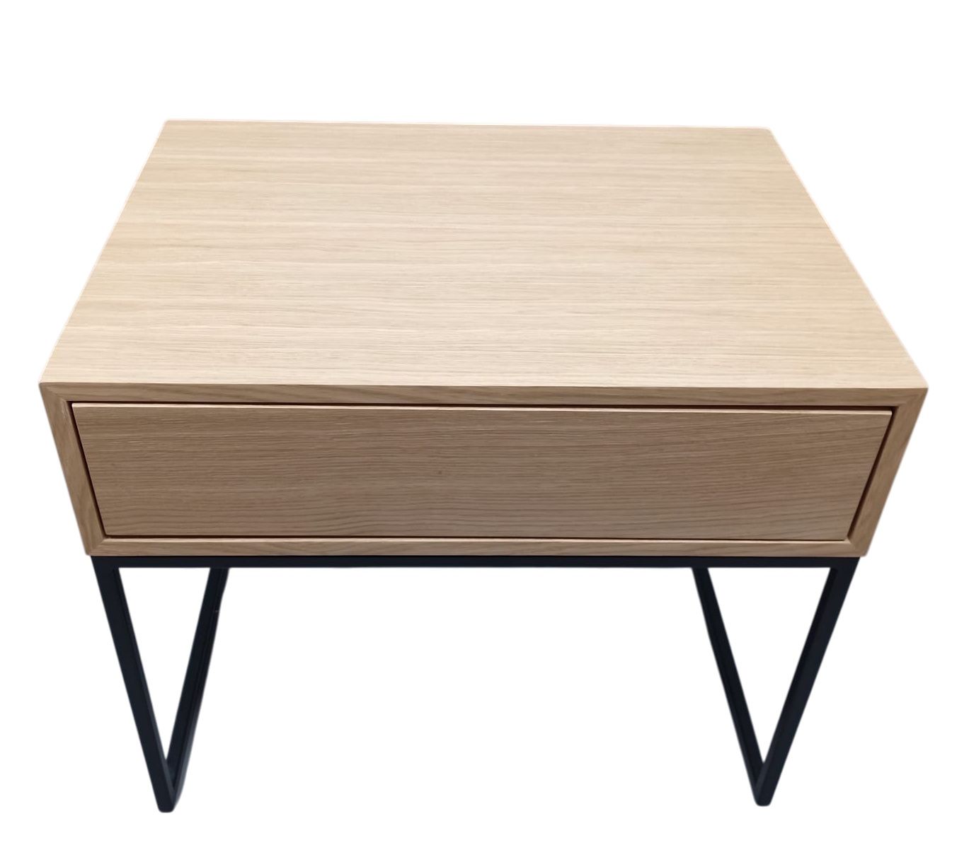Dina side table, natural oak, Jan Kurtz, defective copy 