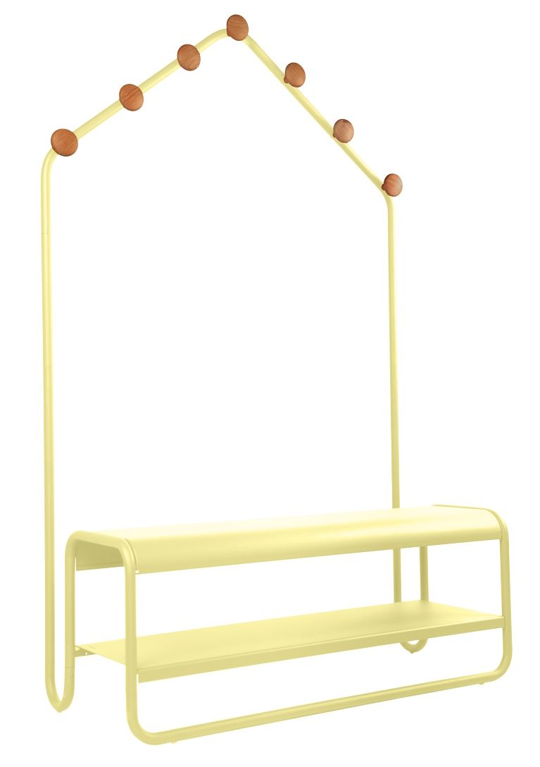 Funambule Coat rack bench Indoor Fermob
