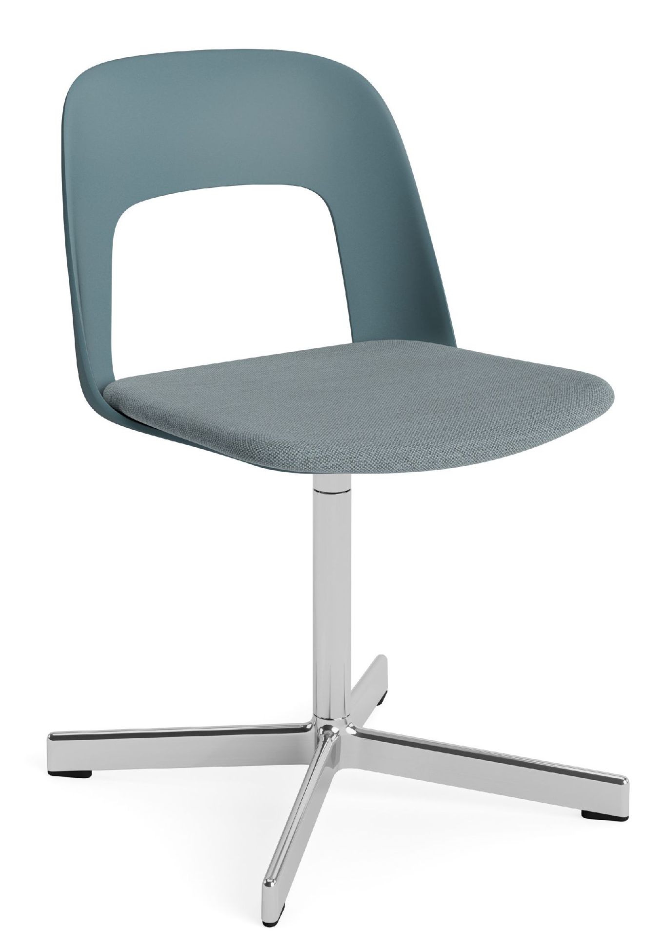 Layout Side Chair 133 4-star swivel base chair Hay 