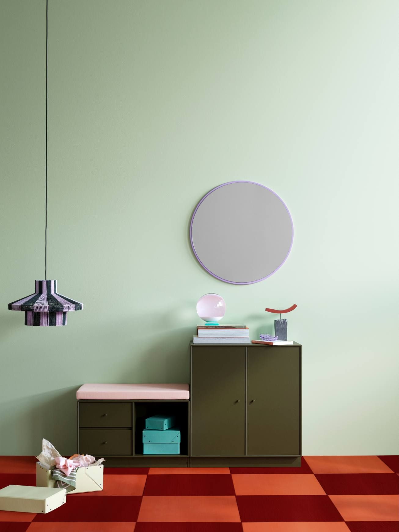 Colour Frame Mirror Around Mirror Montana