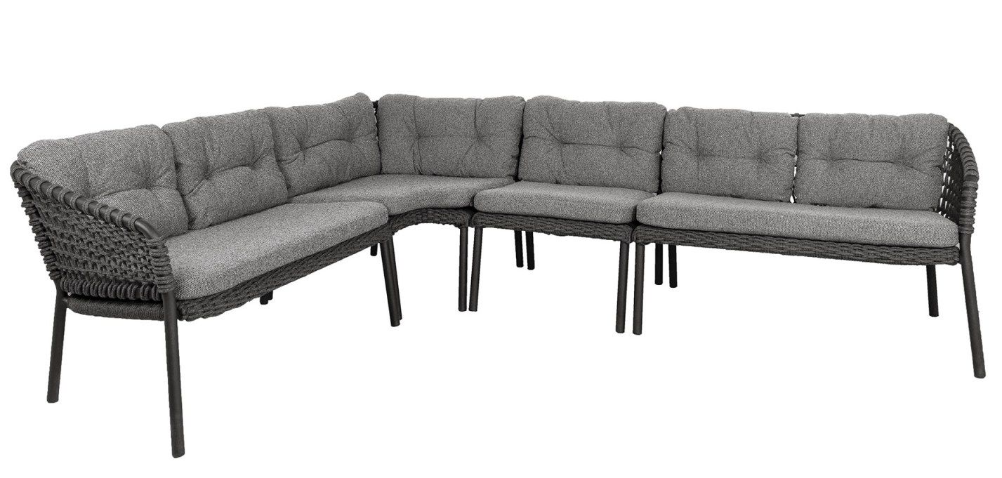 Ocean 2-seater sofa module left Sofa Outdoor Cane-Line 