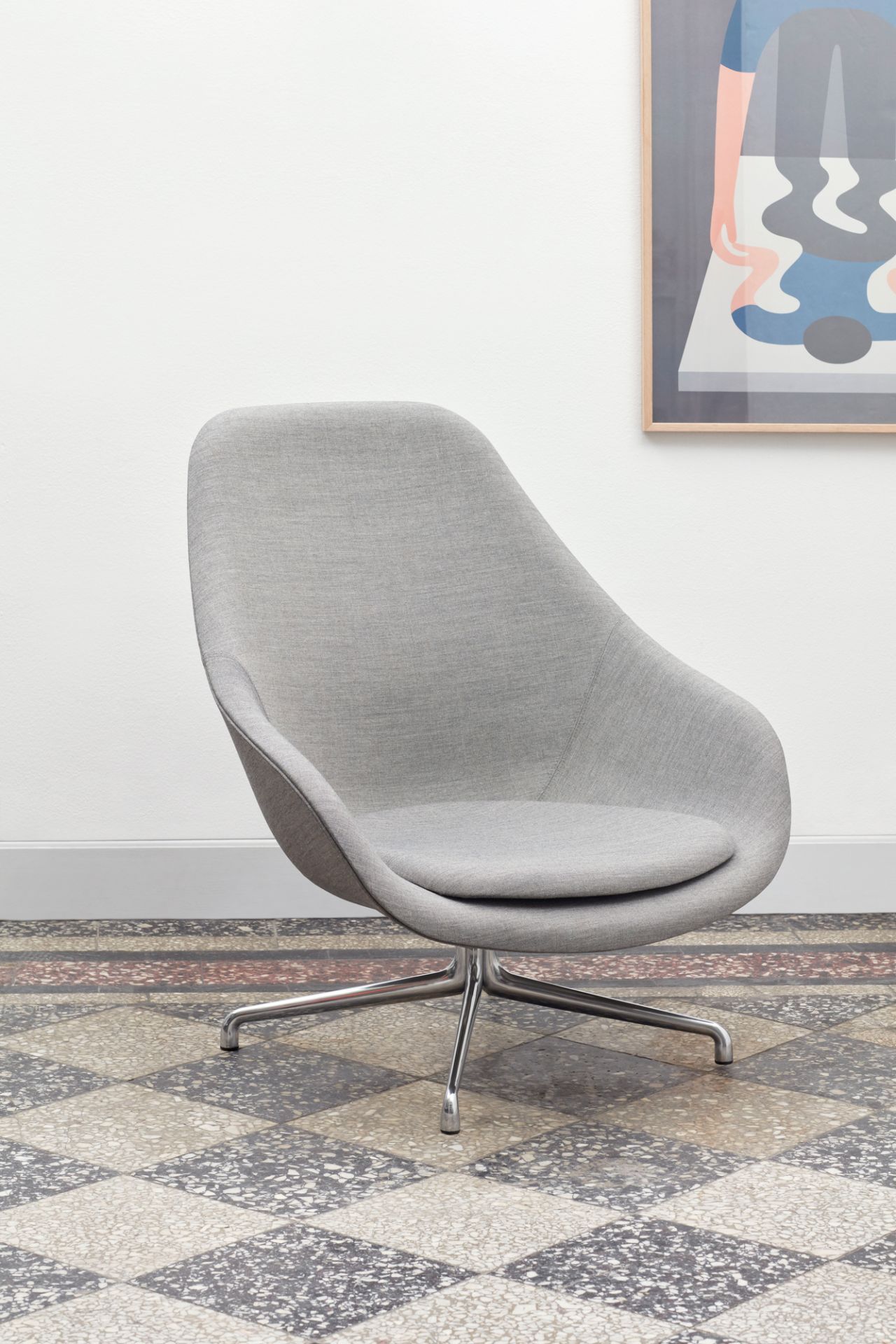 About a Lounge AAL / Swivel chair | HAY AAL 91