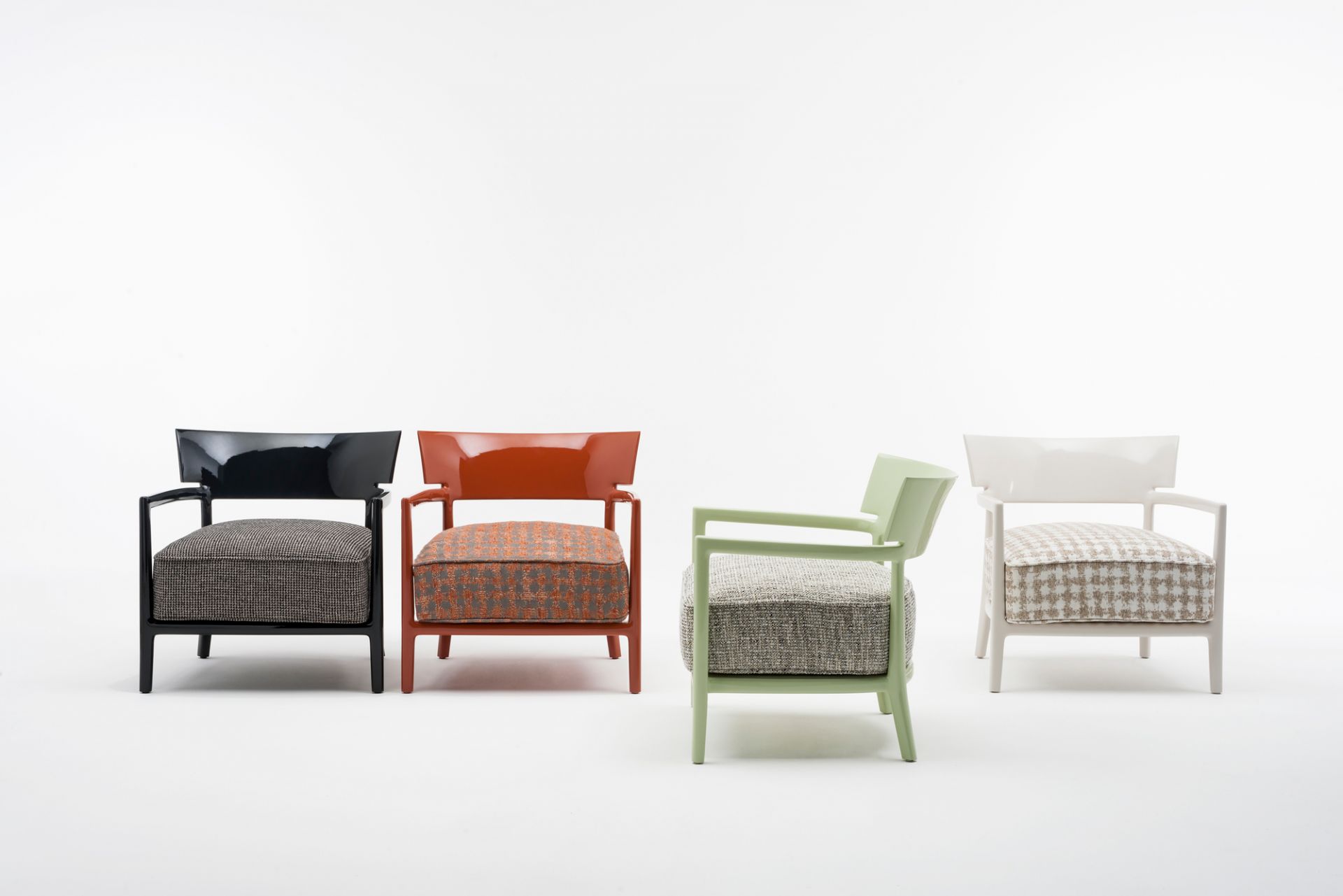 Cara Fancy Armchair Kartell Rusty brown