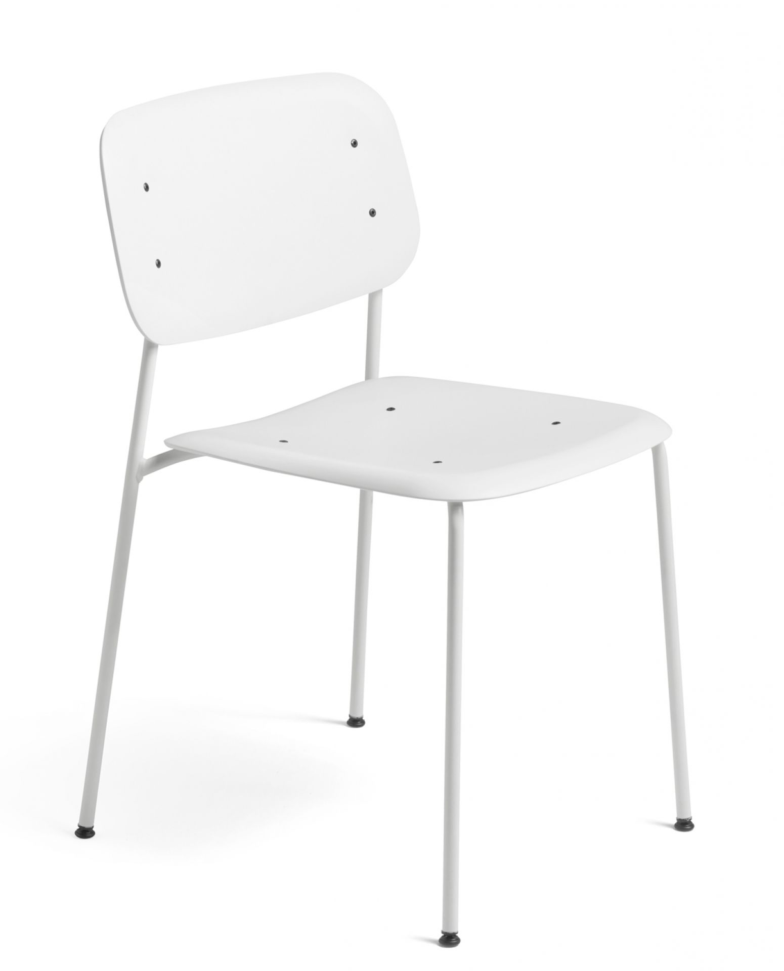 Soft Edge 45 Chair White Hay
