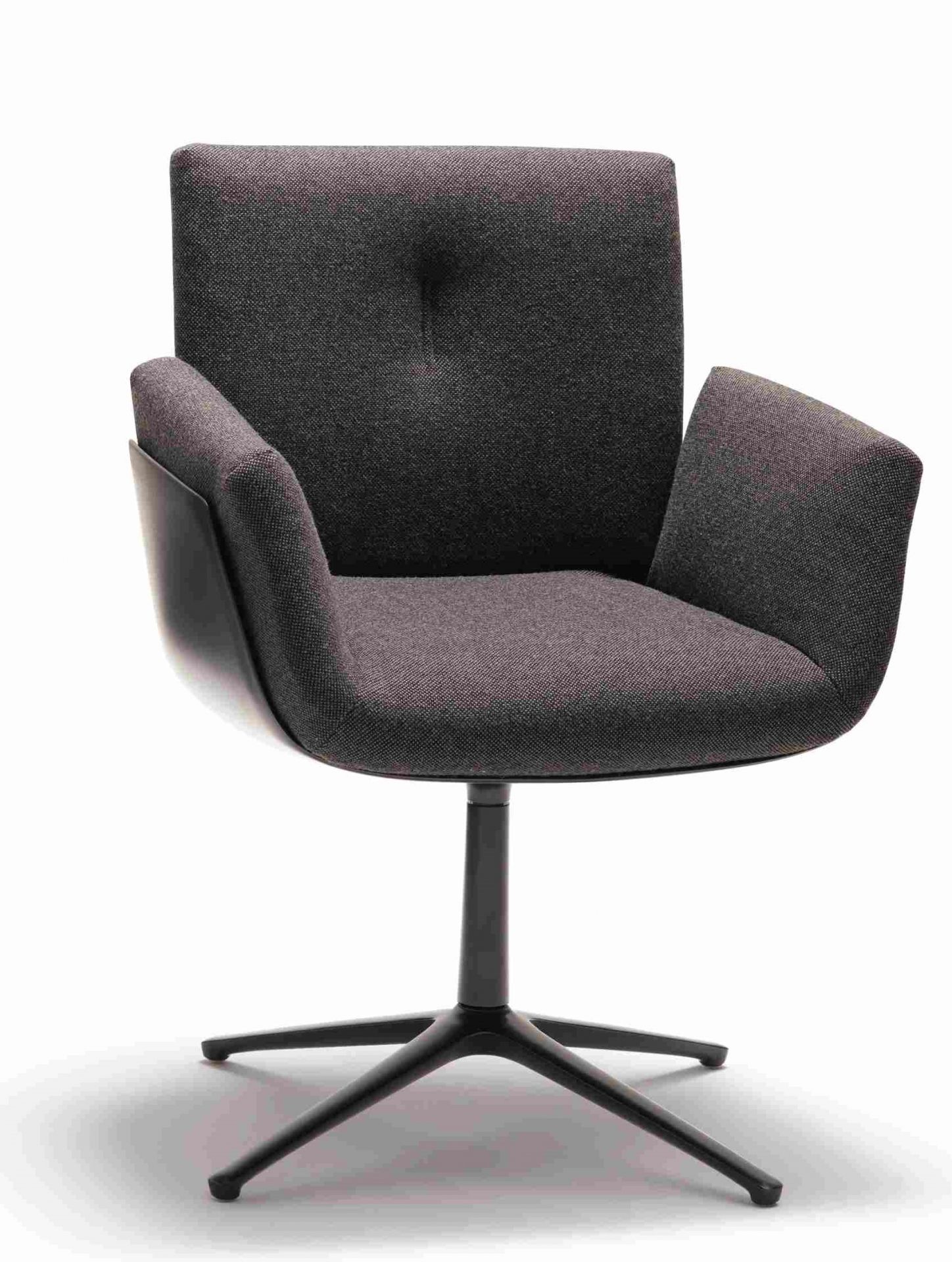 Alvo Armrest Swivel Chair with 4-leg Cor  