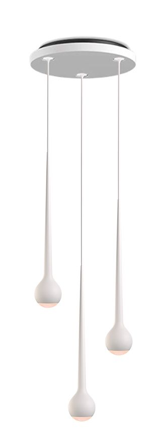 Falling Sun Water pendant light Grau