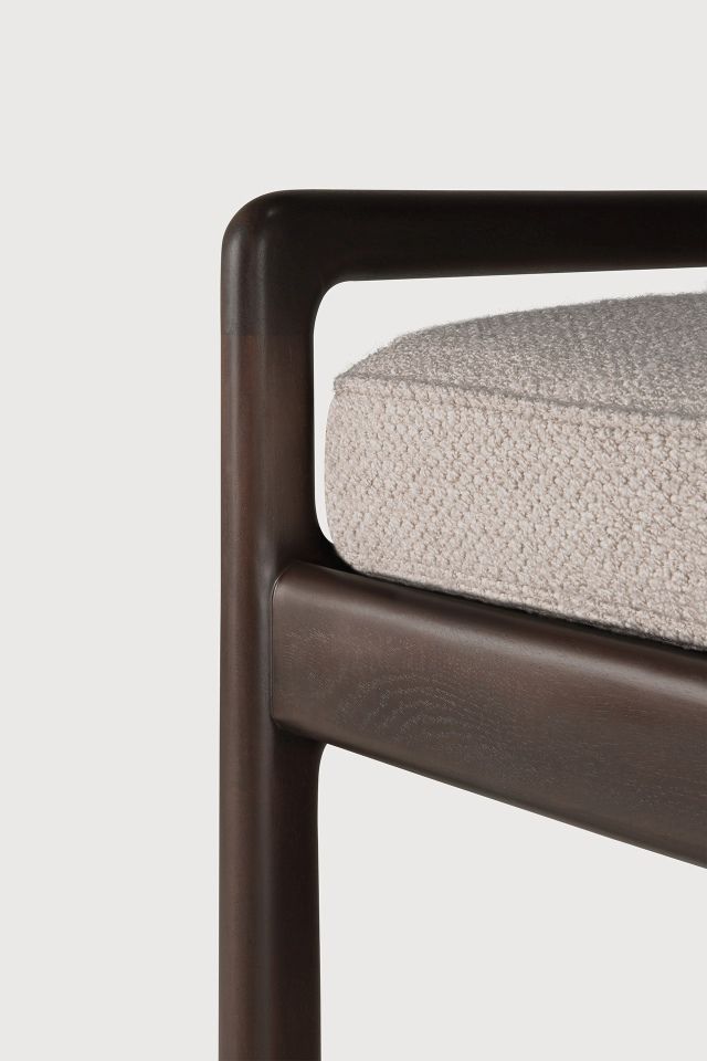 Jack Bench Bench with seat cushion Ivory Ethnicraft
