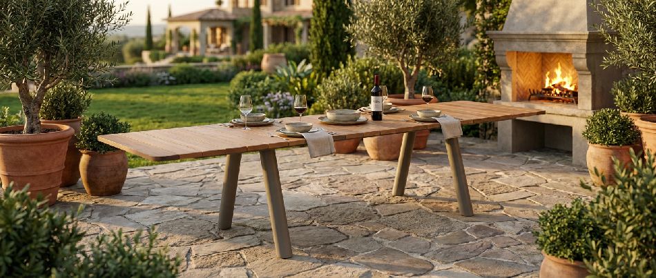 Panigiri Table Outdoor dining table Extremis