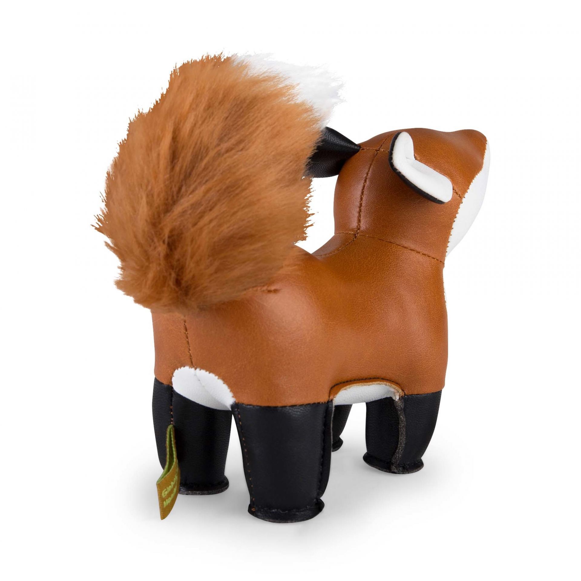 Paperweight Fox Furi Tan/White Züny