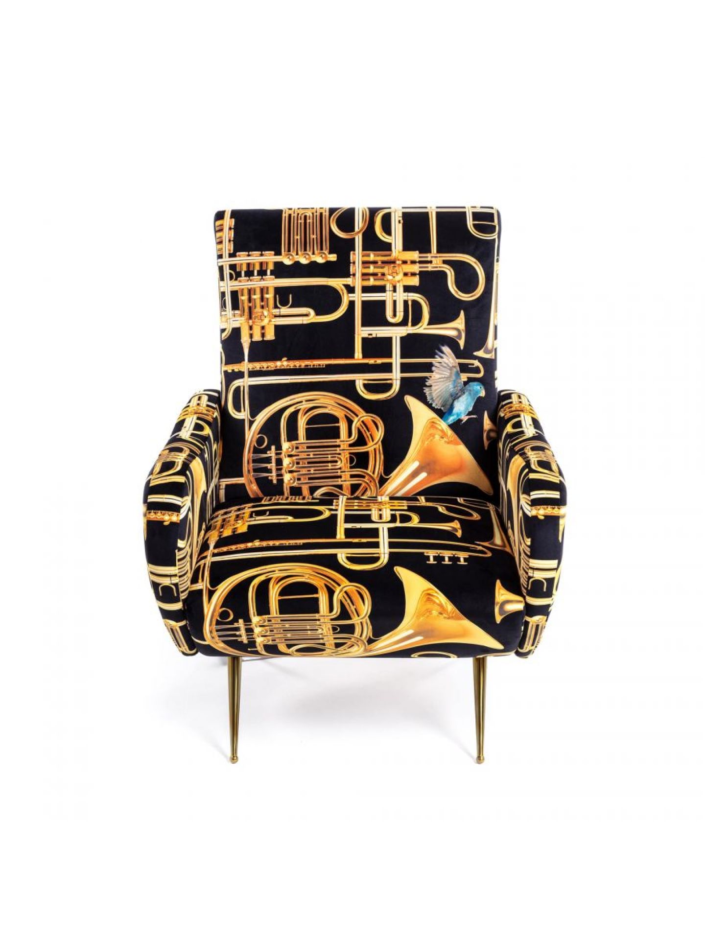 Toiletpaper armchair Trumpets Seletti