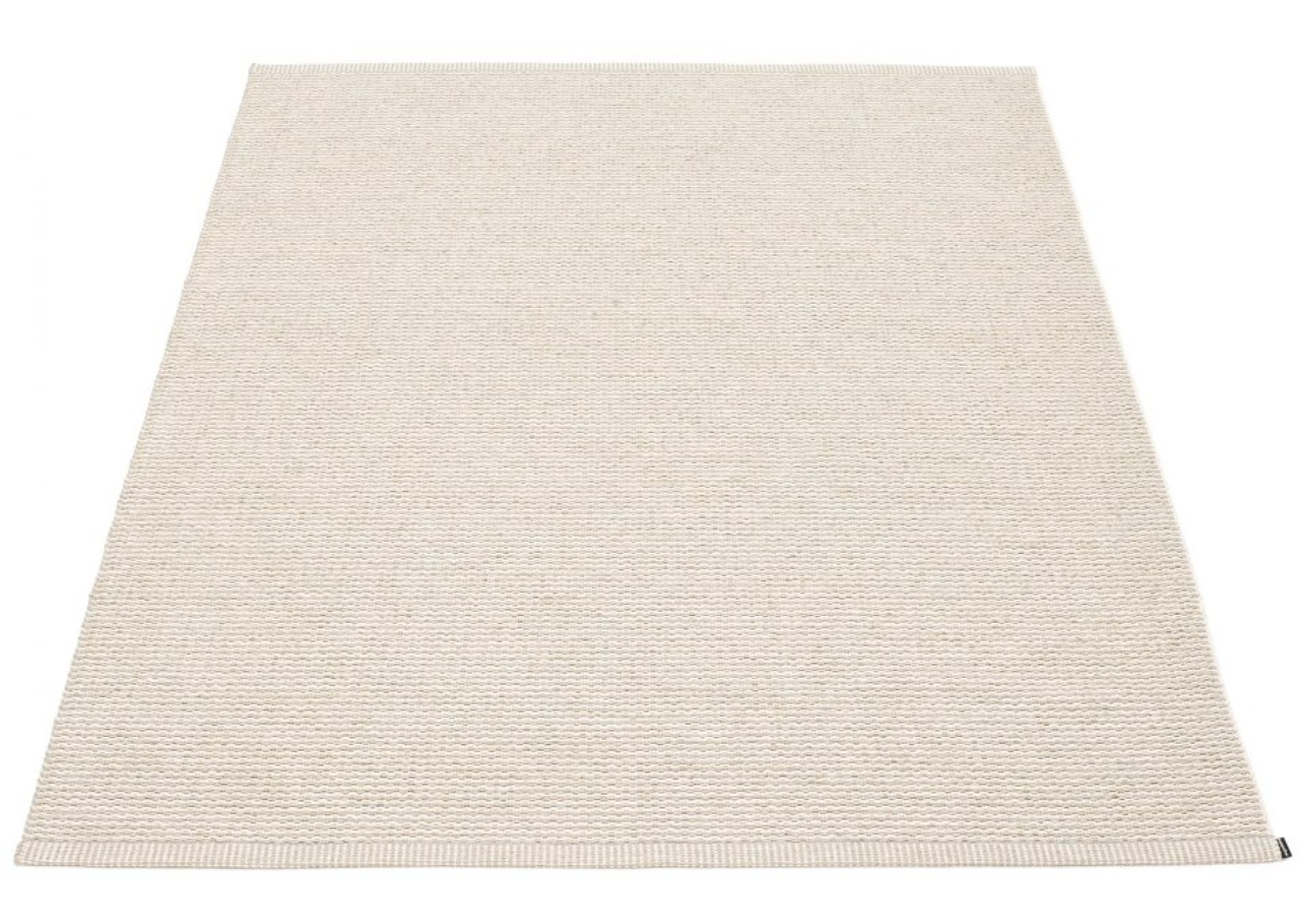Mono Plastic Rug 230x320 cm Pappelina Linen - Vanilla