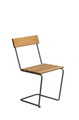 Chair 1 Oak Grythyttan Stålmöbler