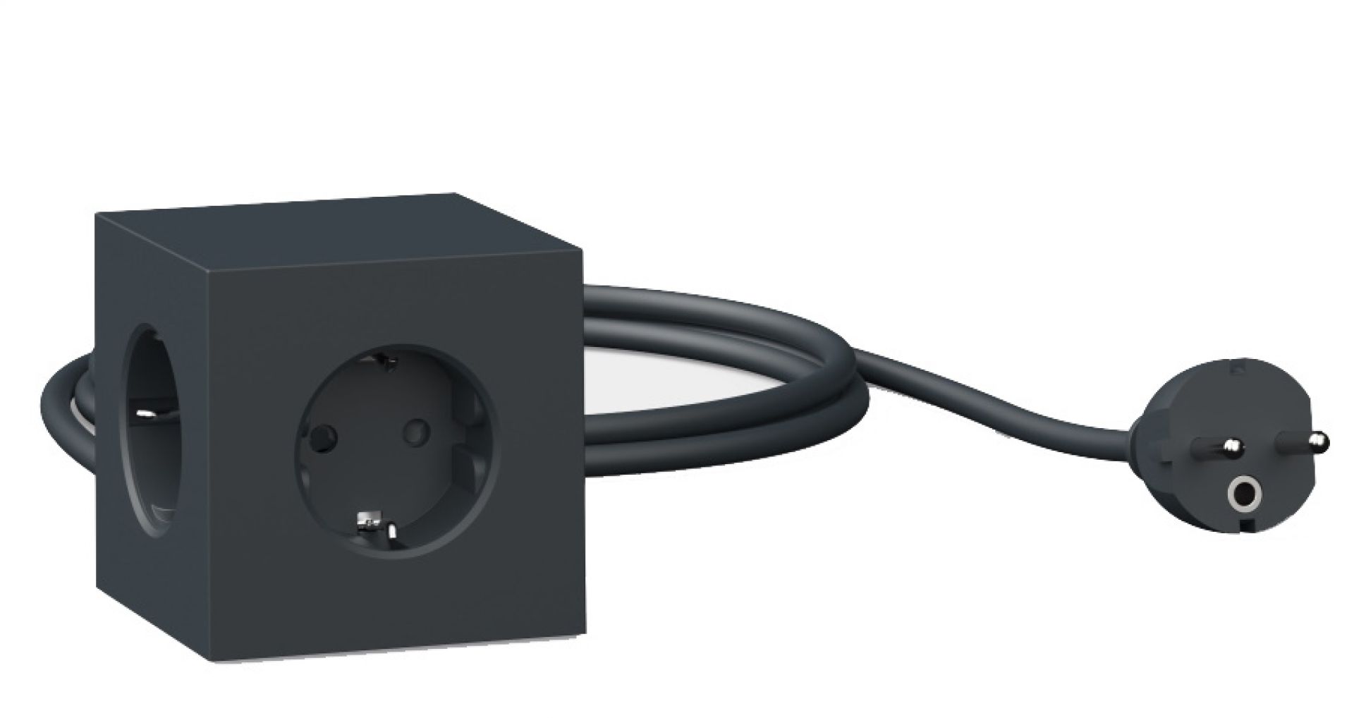 Square 1 - Avolt Socket Cube with USB C dfp Design 