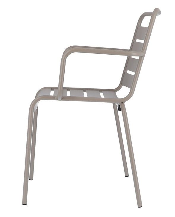 Fiam Mya Metal outdoor stacking chair Jan Kurtz