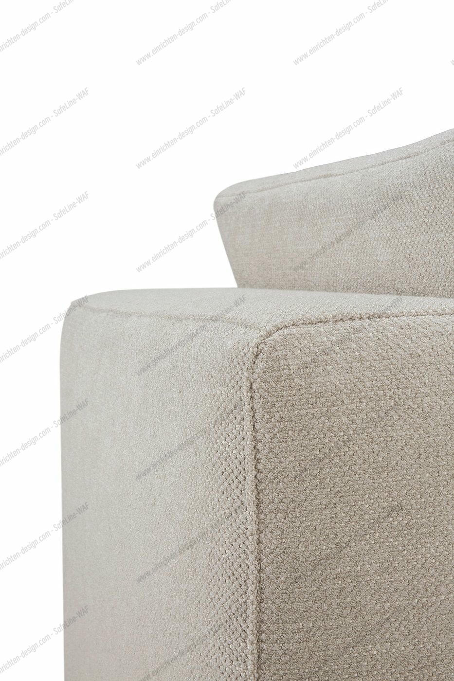 Mellow Sofa 1 seater Ivory Fabric Ethnicraft