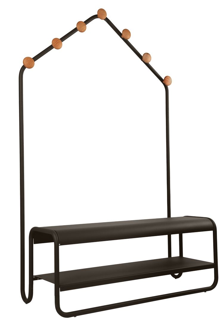 Funambule Coat rack bench Indoor Fermob