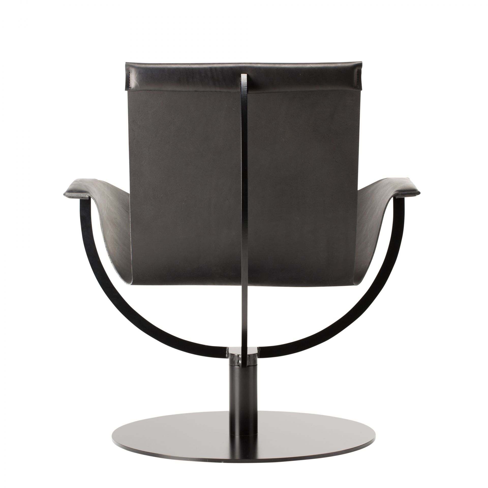 Arch Chair Armchair Core Leather Black Favius