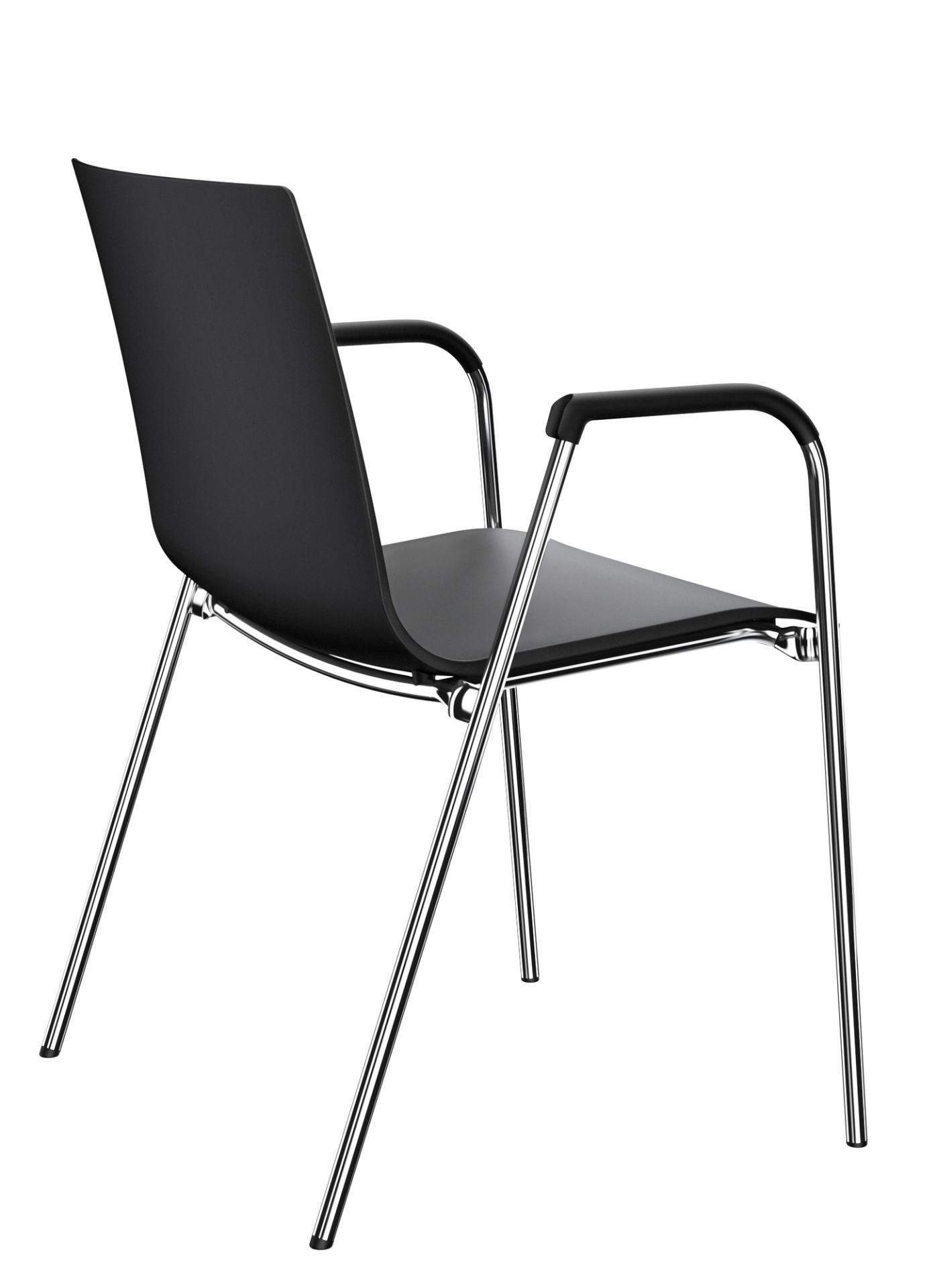 S 260 F Chair with Armrest Thonet