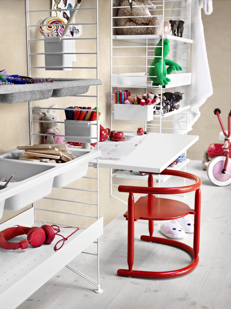 Single Item Work Desk Top String Furniture