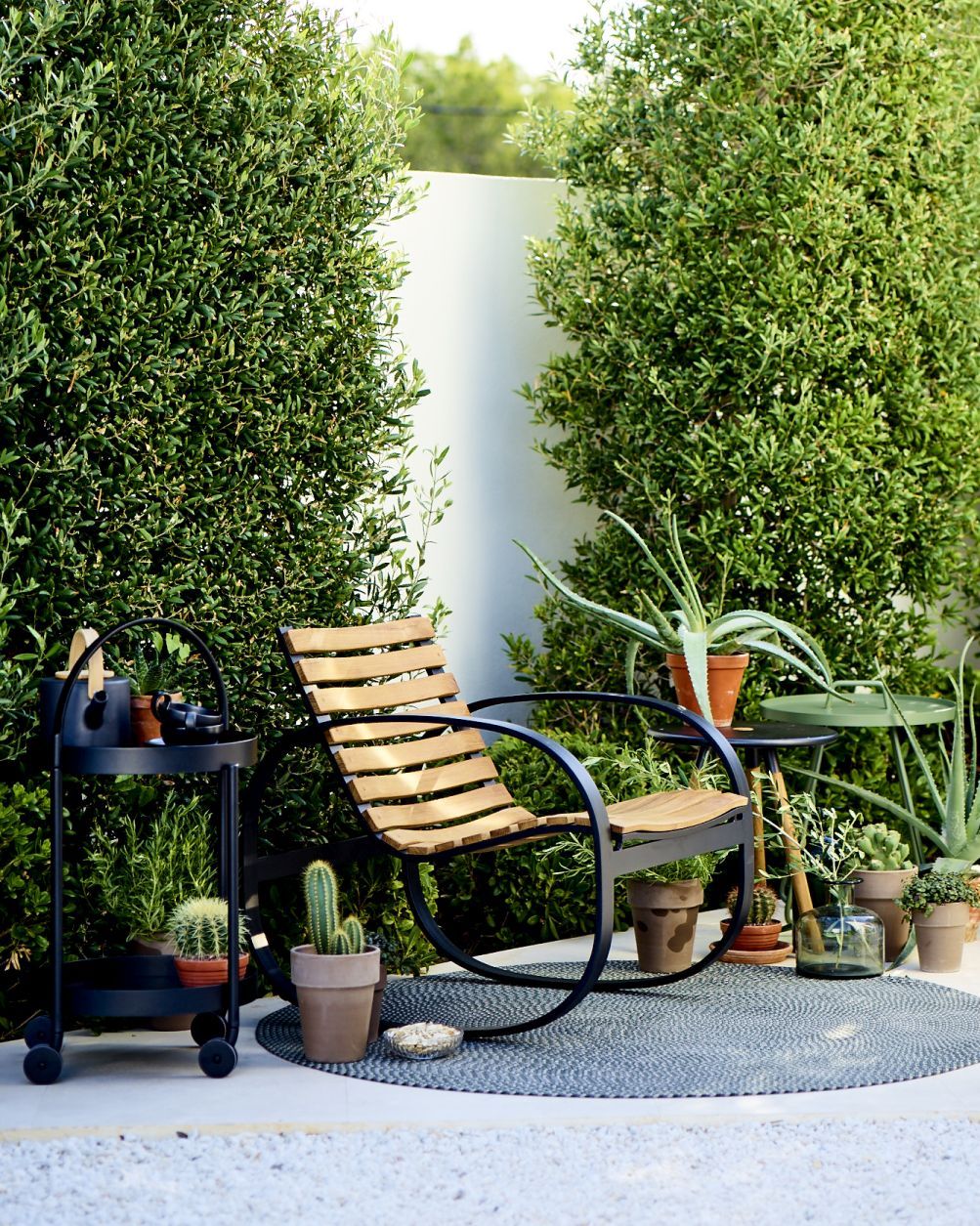 Parc Rocking Chair Cane-Line
