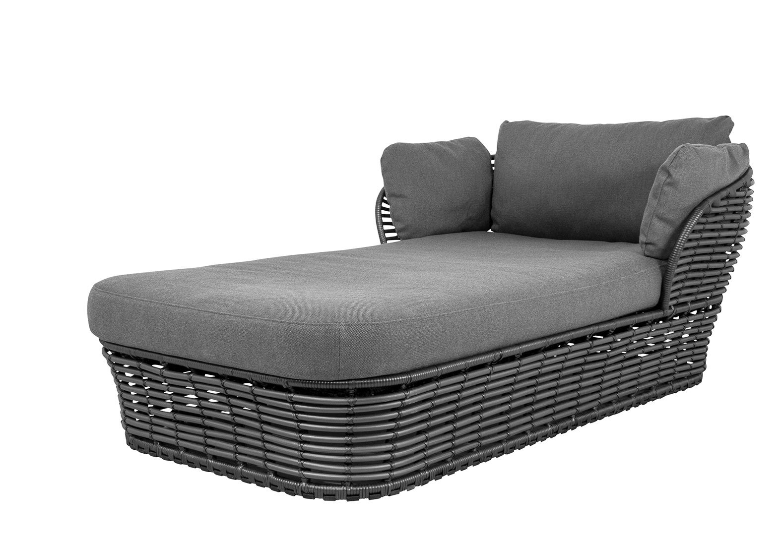 Basket Daybed Graphite/Grey Cane-Line