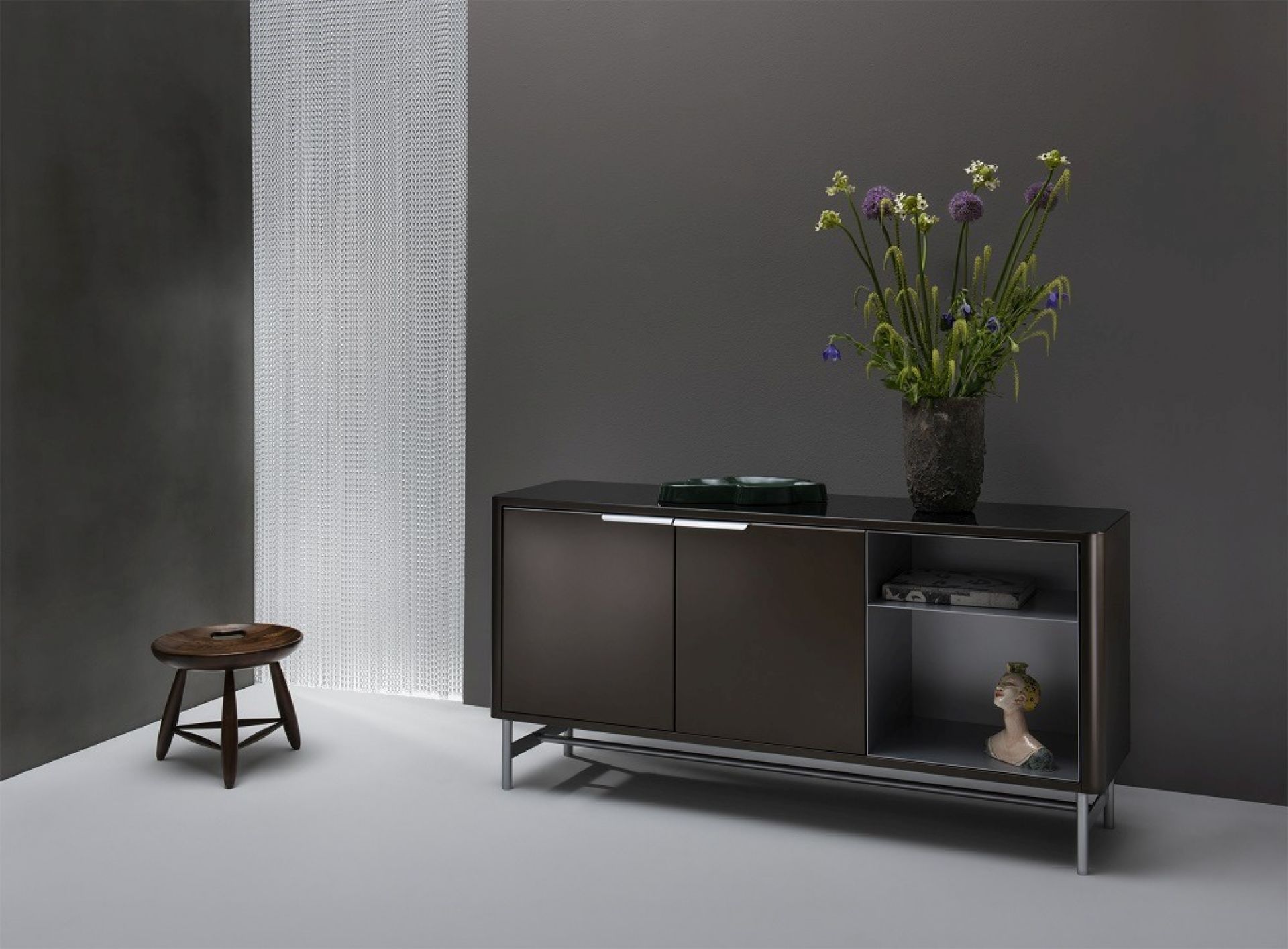 New Classic Line S50 Sideboard Dark bronze Müller Möbelfabrikation