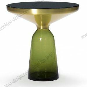 Bell Side Table Side Table Brass Olive Green ClassiCon