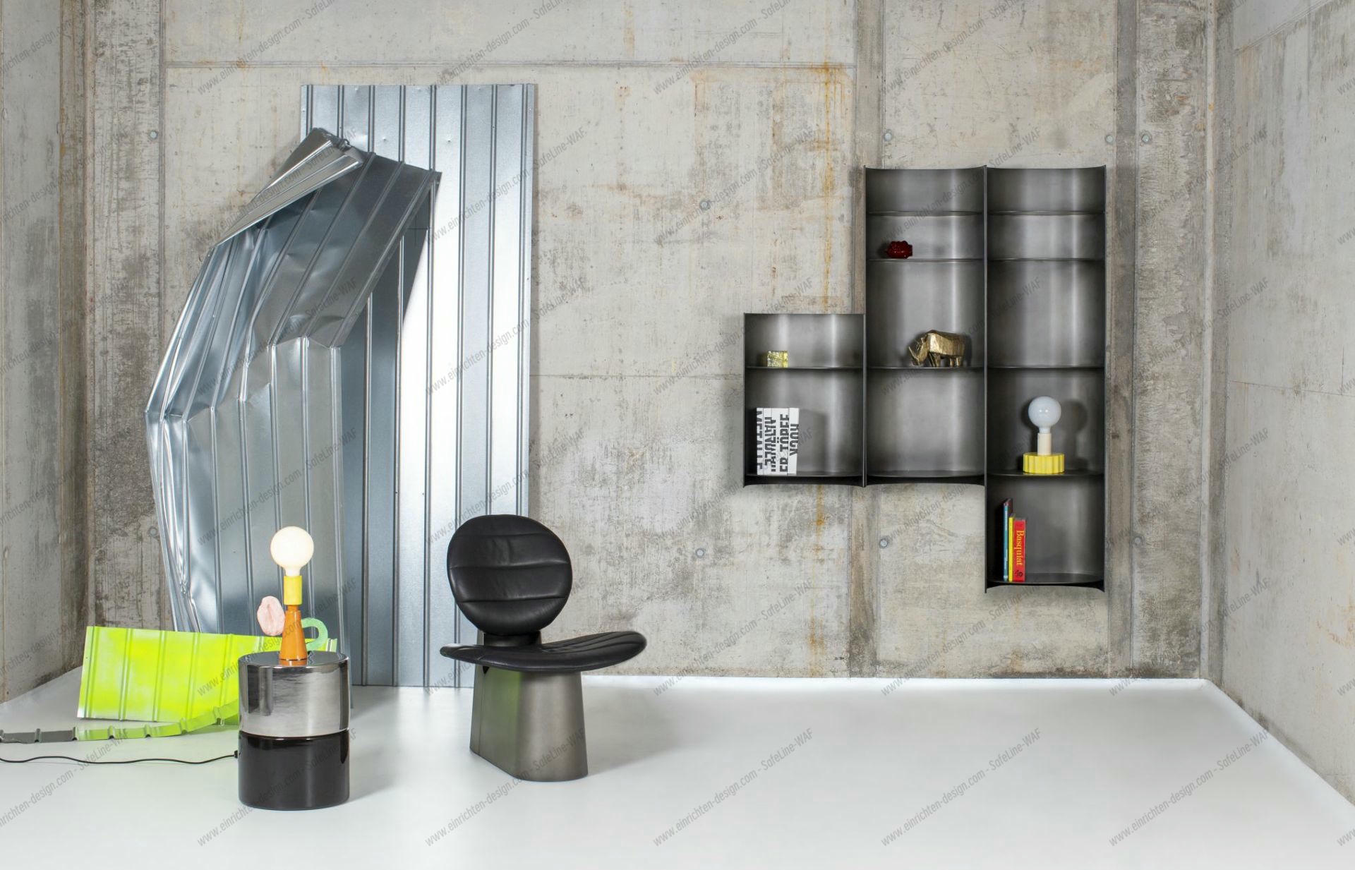 Como shelf small smoky grey Pulpo