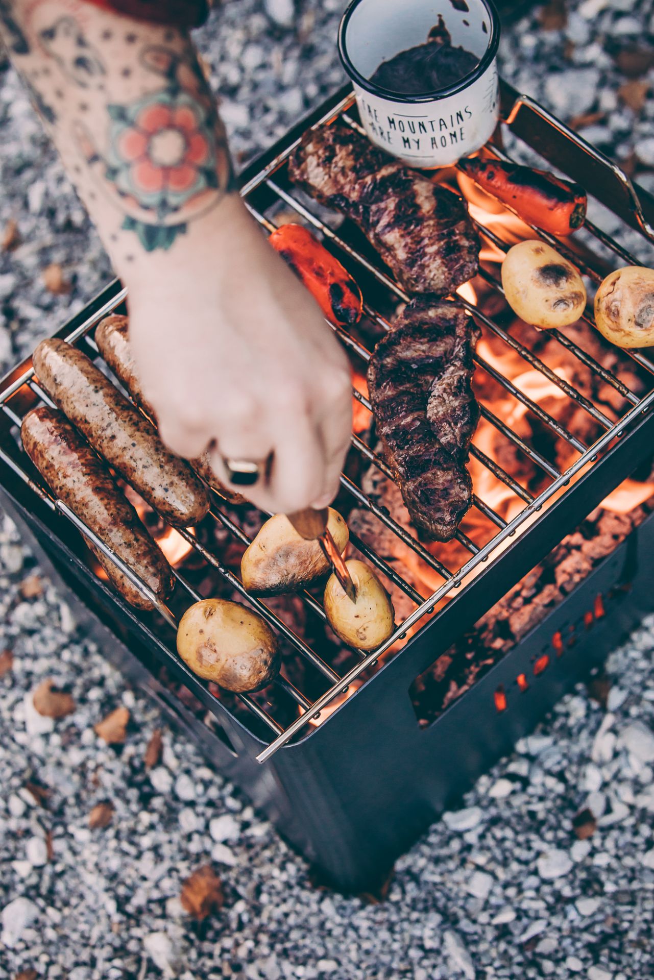 Beer Box grill rack höfats SINGLE PIECES