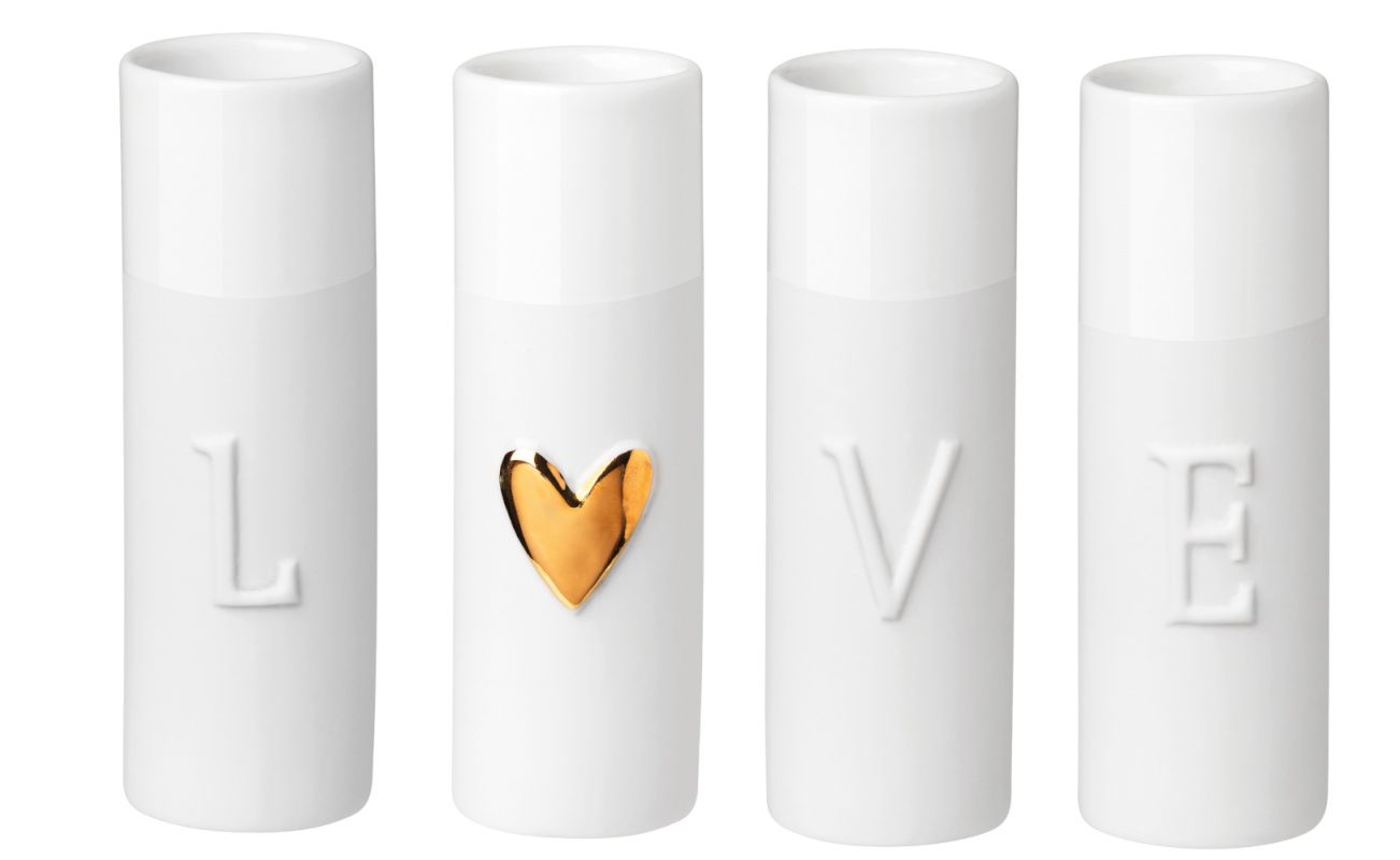 Cloud Seven Love Mini Vase Set Räder SINGLE PIECES