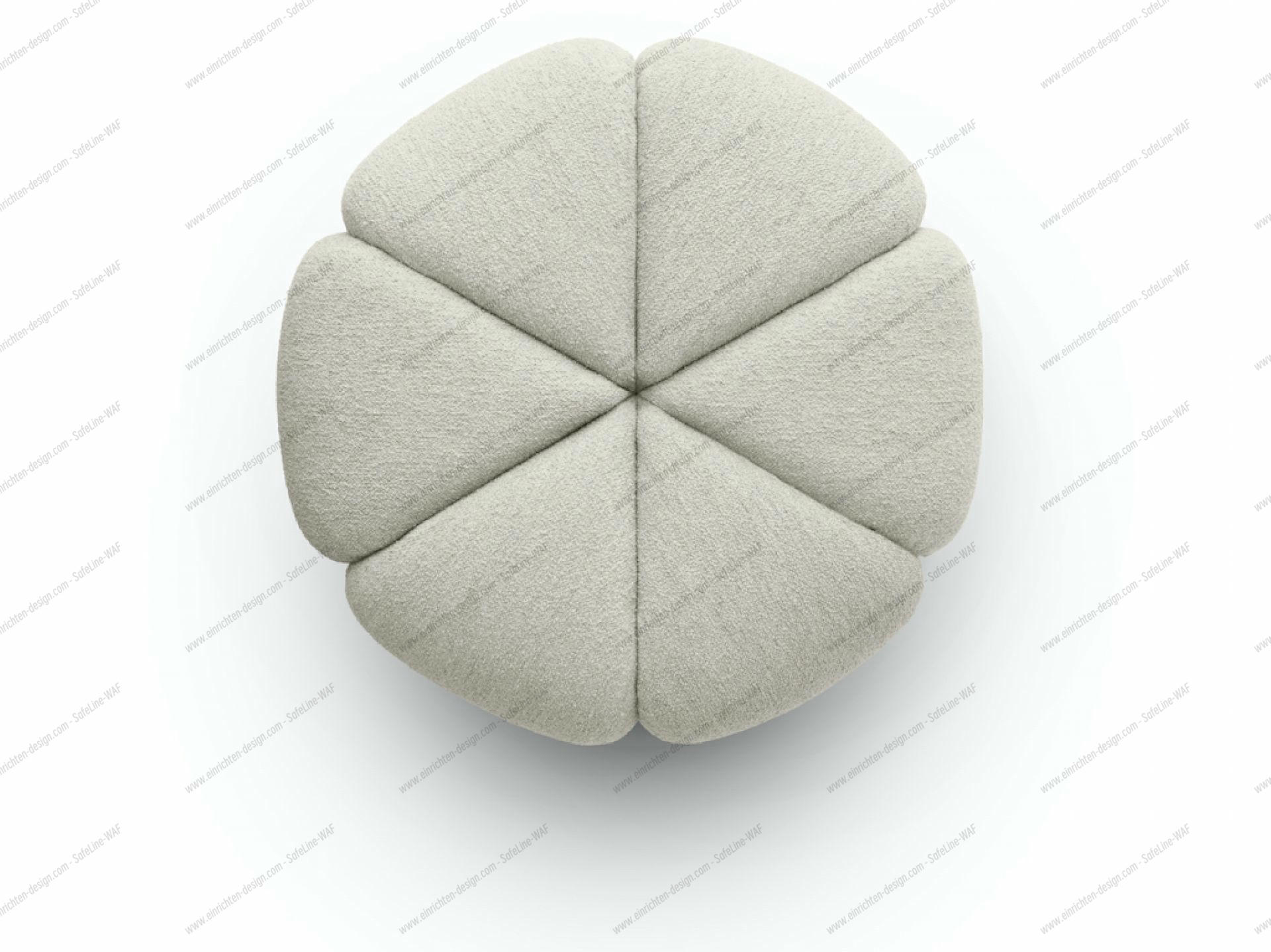 Pouf Off White Vipp