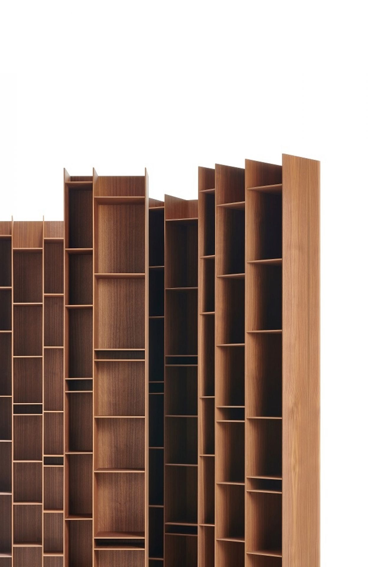 Random Wood Bookcase 3C MDF Italia