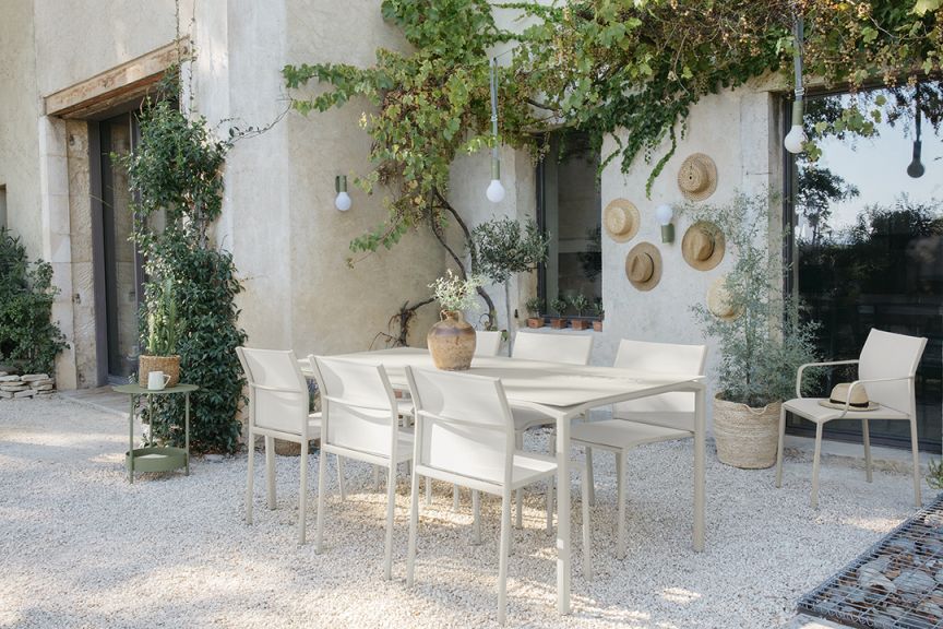 Cadiz Bridge Armrest Chair Outdoor Fermob 