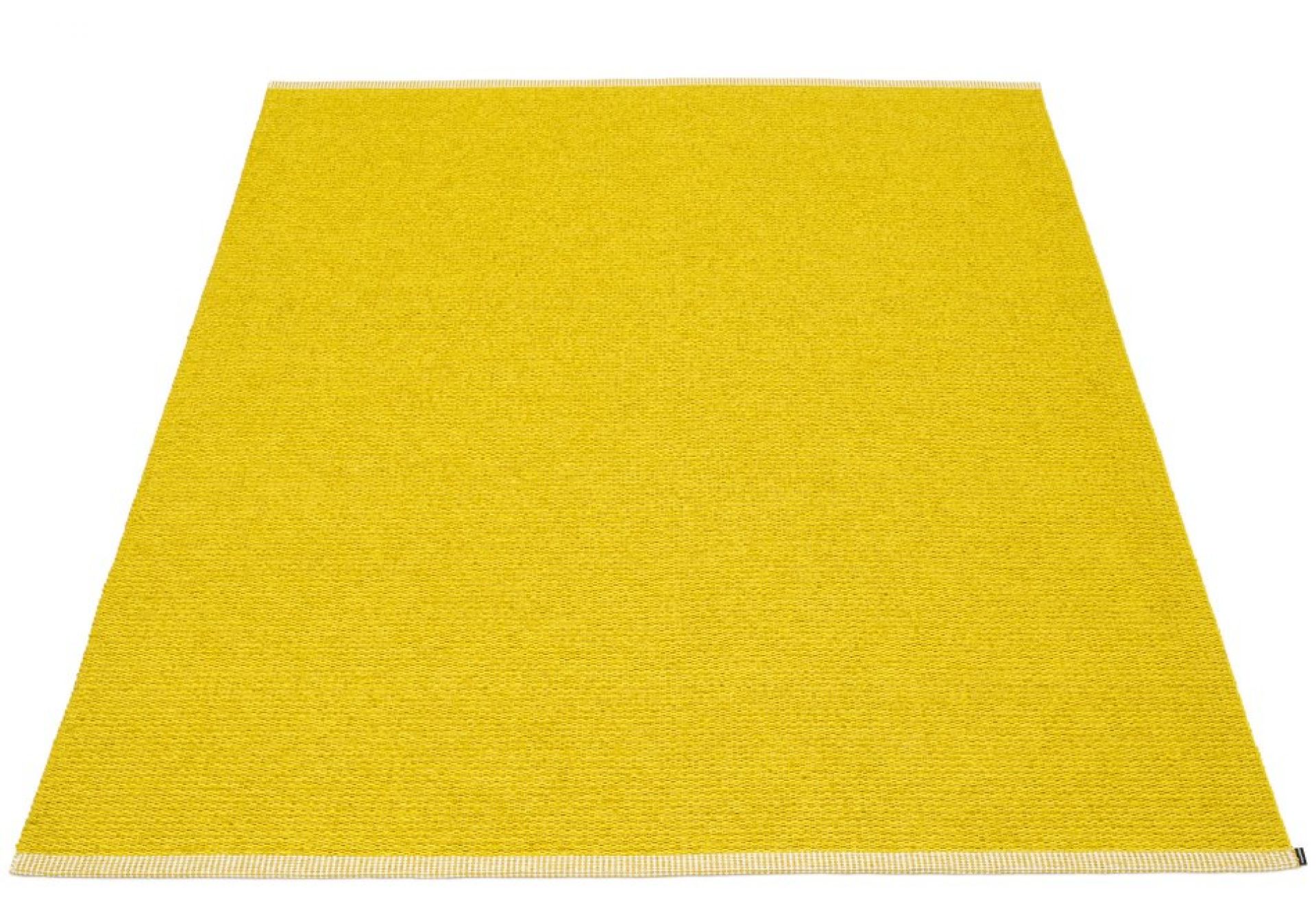 Mono Plastic Rug 230x320 cm Pappelina Mustard - Lemon