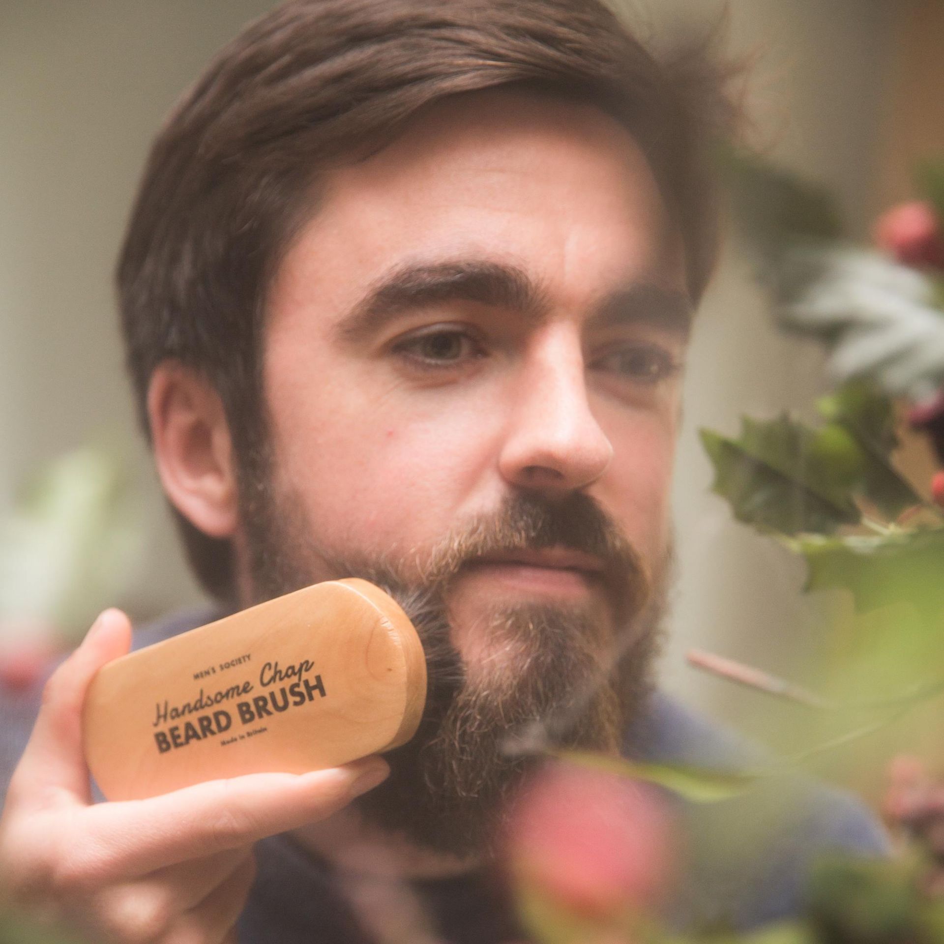 Beard Brush Men's Society SINGLE PIECES