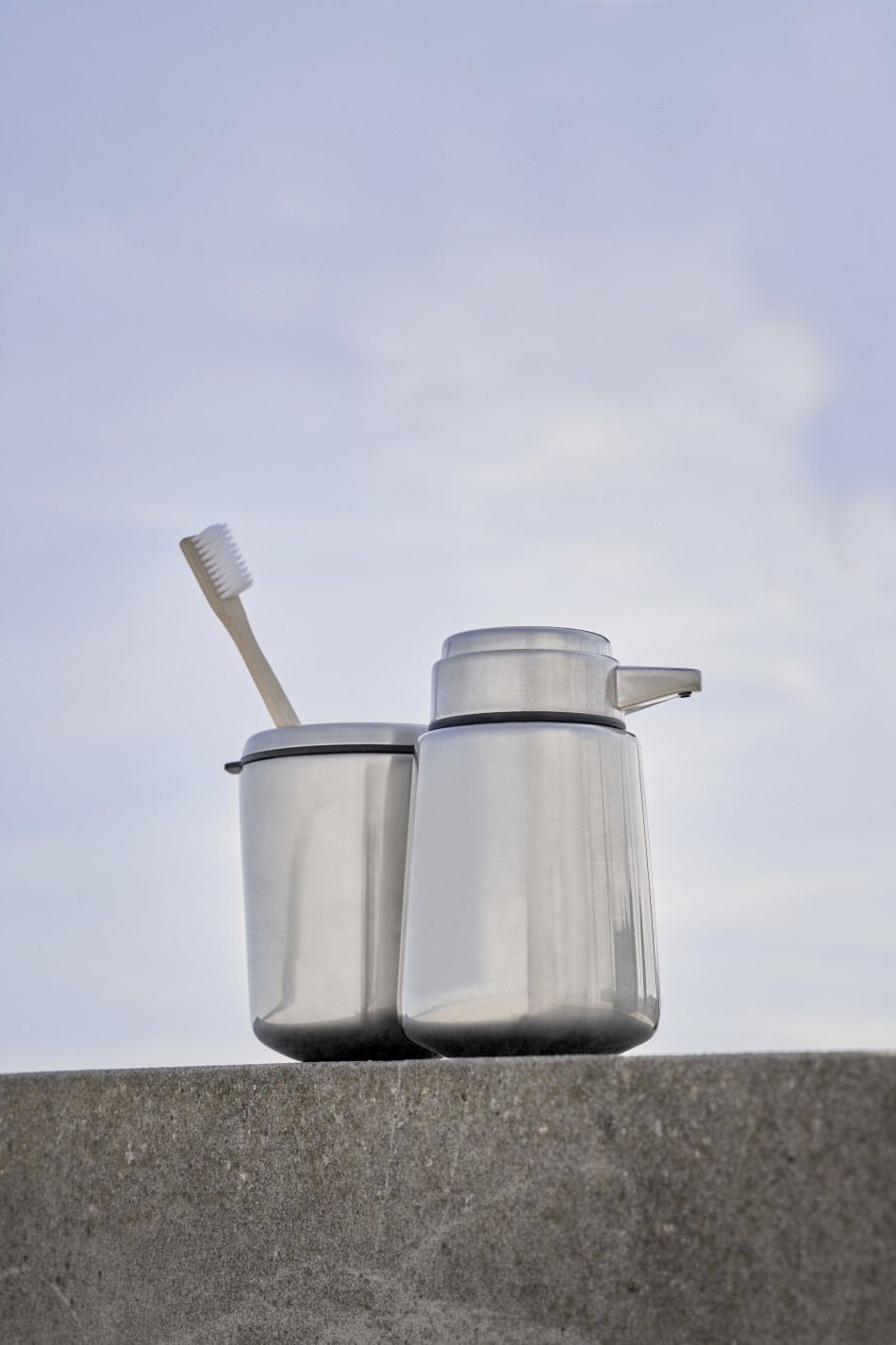 Soap dispenser stainless steel Vipp