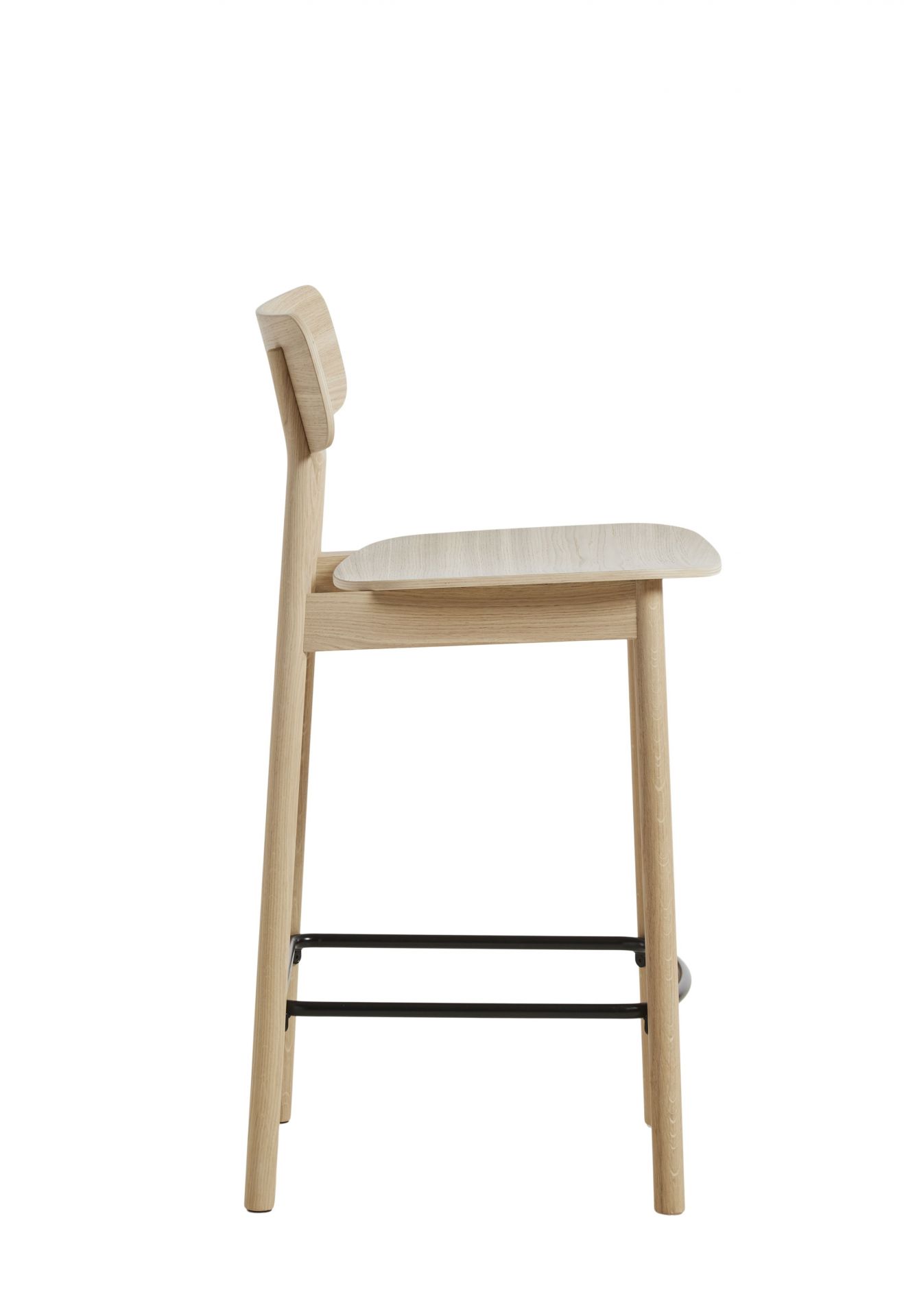 Soma Counter Chair white pigmented oak Woud