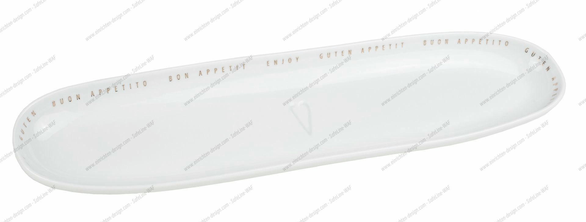 Guten Appetit serving platter wheels