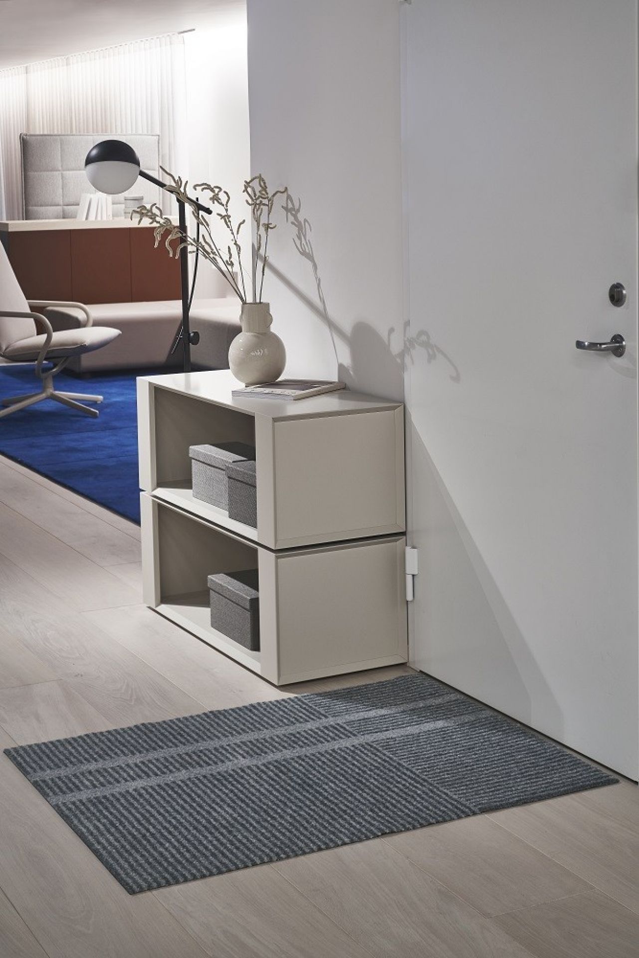 Løype Indoor / Outdoor Doormat W 65 x D 85 cm / STORMY Heymat SINGLE PIECES