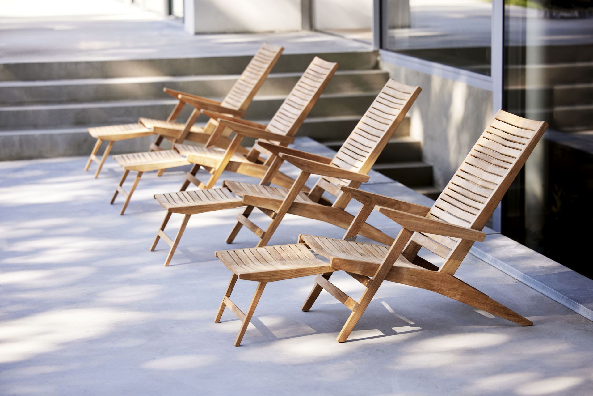 Flip Deckchair Cane-Line
