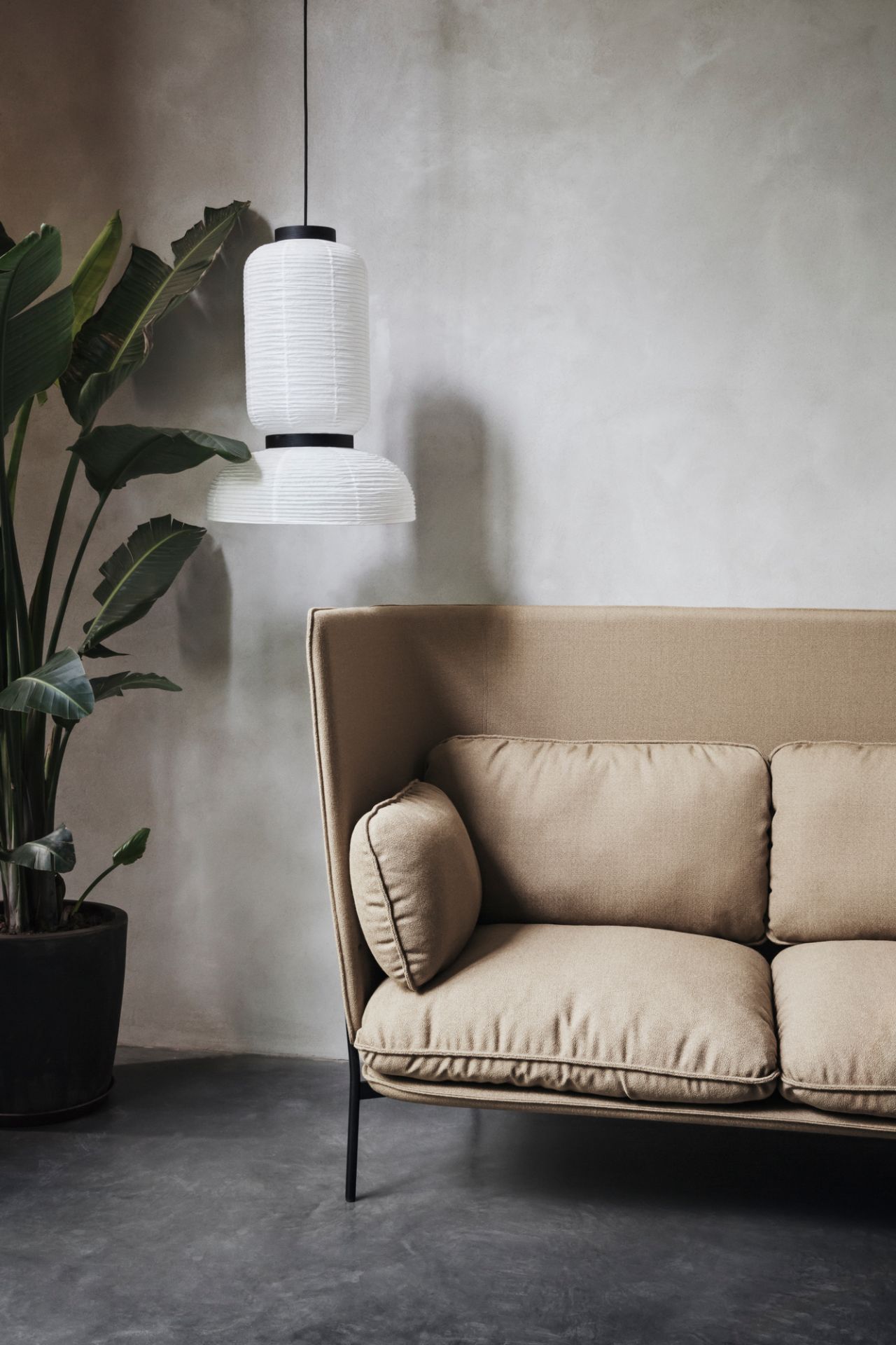 Cloud 3-Seater Sofa Highback LN7 AndTradition