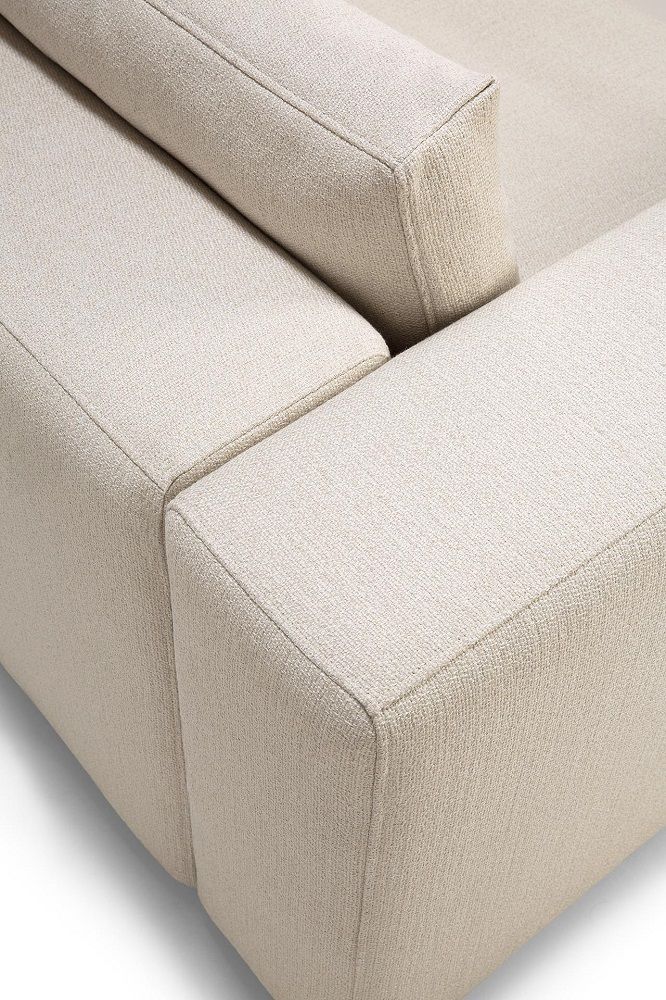 Mellow Sofa Off White Eco Fabric - right armrest Ethnicraft
