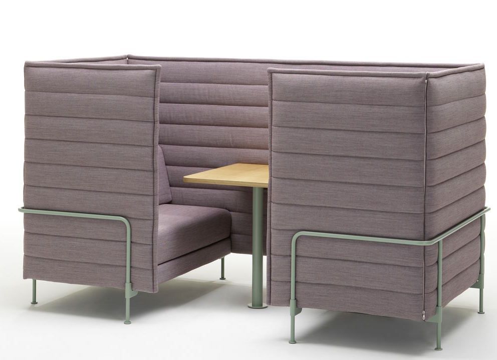 Alcove Cabin 2-seater highback sofa Vitra